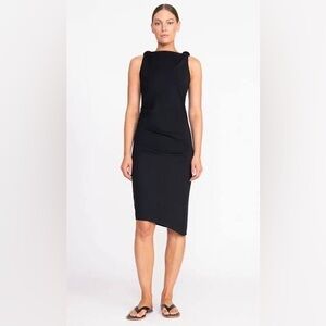 STAUD Kyal Asymmetrical Dress